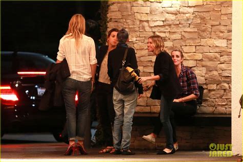 Cameron Diaz Benji Madden Get Candid With Nicole Richie At Dinner