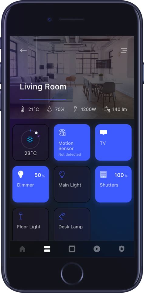 Connect Home Home Automation Solutions Mobile App Design Ios App