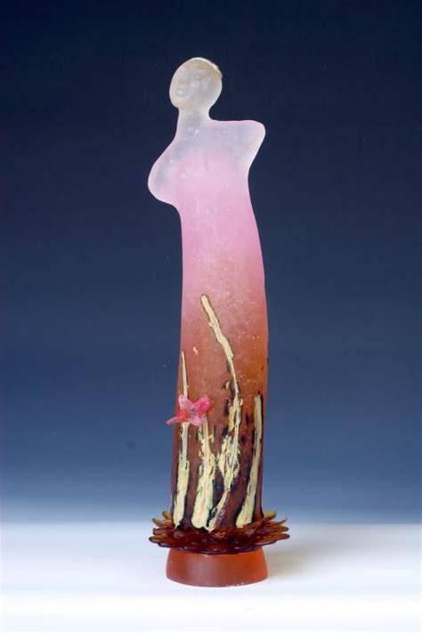 Sunset Glass Sculpture River Gallery By Jan Kransberger