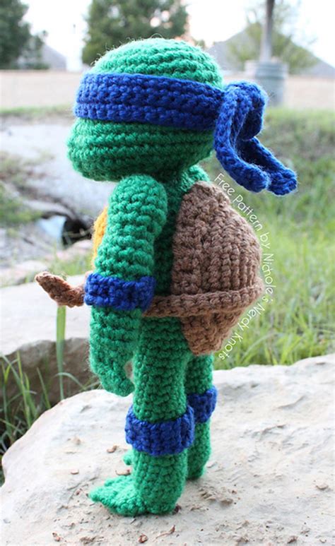 Teenage Mutant Ninja Turtles Crochet Pattern