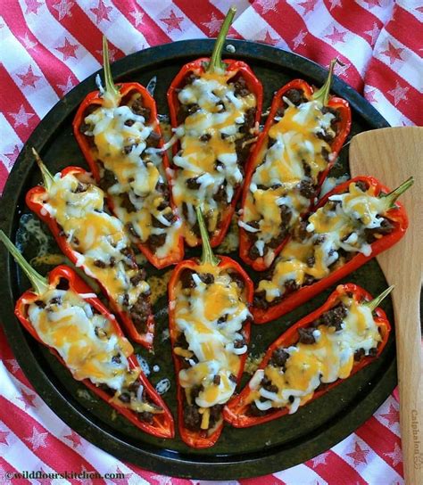 Mexican Stuffed Cubanelle Peppers Grande Wildflours Cottage Kitchen