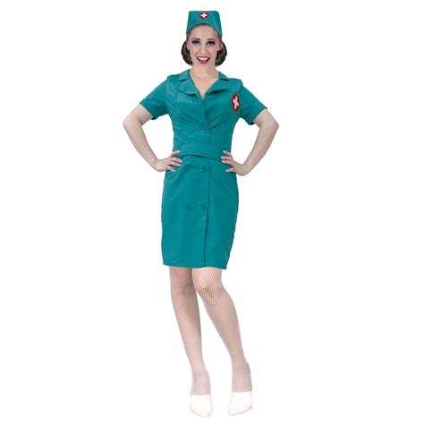 Vintage Nurse Adult Costume