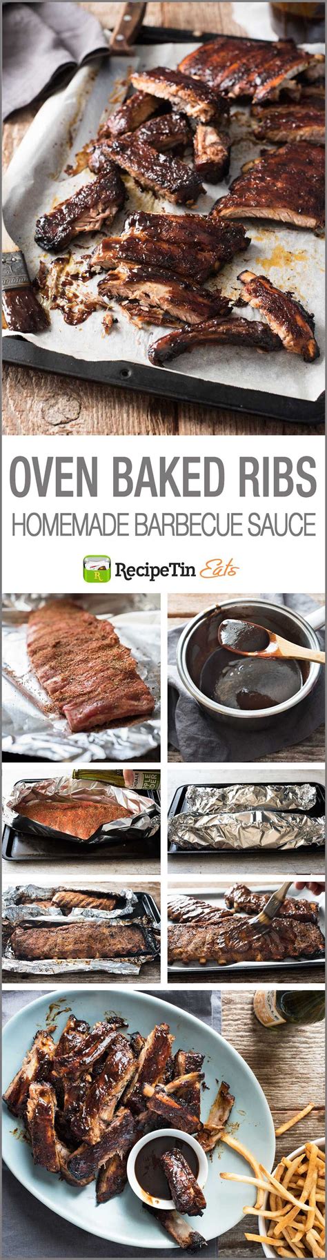 If desired, you can drizzle a small amount of melted butter over. Oven Pork Ribs with Barbecue Sauce | Recipe | Oven pork ribs, Barbecue pork ribs, Recipes