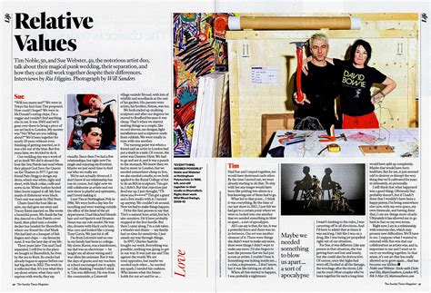 tim noble and sue webster the sunday times magazine 29 january 2017