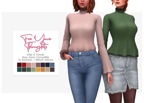 Elliandra Sims 4 Clothing Sims Sims 4
