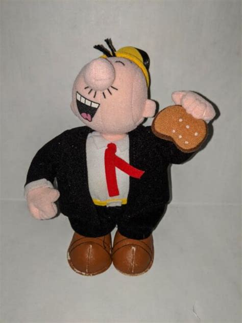Wimpy Plush Popeye J Wellington Wimpy Stuffed Doll 9 Inches Stuffins