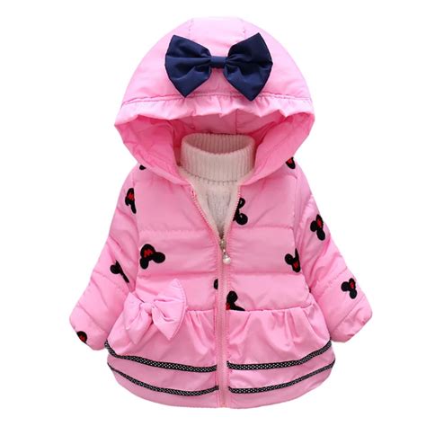 Infant Girls Coat And Jacket 2018 Autumn Winter Jackets For Baby Girls