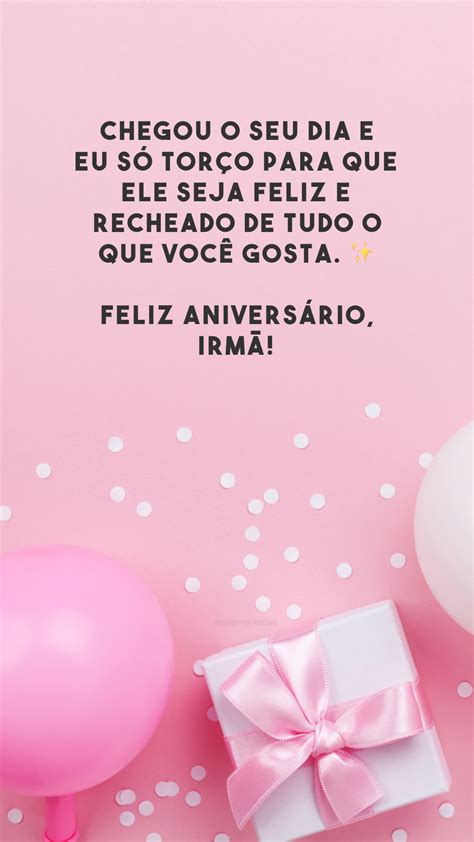 50 Frases Para Cartão De Aniversário Para Irmã Que A Surpreenderão