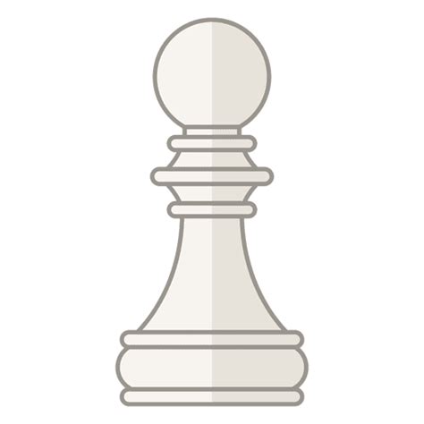 Pawn Chess Figure White Transparent Png And Svg Vector File