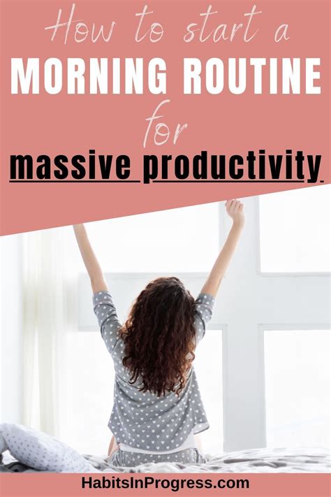 How To Start A Morning Routine In 13 Steps Habitsinprogress Good