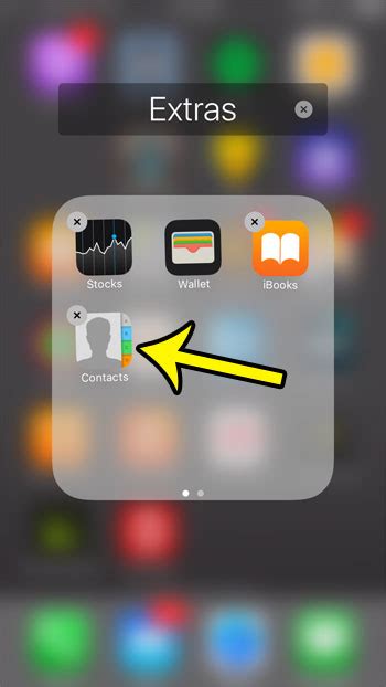 How To Put The Contacts Icon On The Iphone 7 Home Screen Live2tech