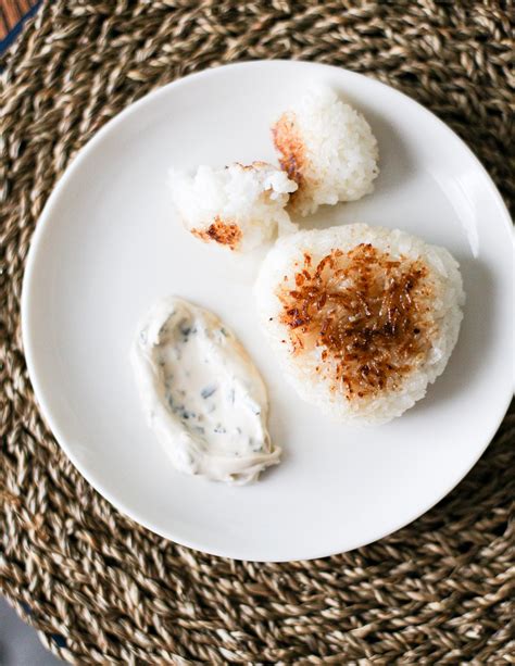 Yaki Onigiri Japanese Grilled Rice Balls — Set The Table