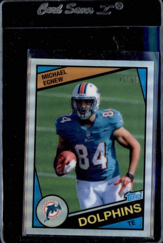 2012 Topps Chrome 1984 Refractors 34 Michael Egnew Rc Rookie Card Sp 4799 Ebay