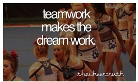Cheer Quotes About Teamwork Quotesgram
