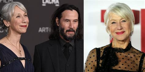 Helen Mirren Is Flattered People Think Shes Keanu Reeves New