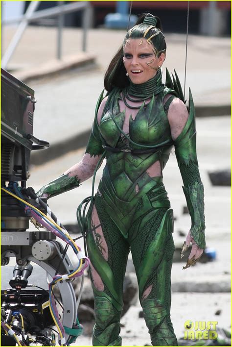Elizabeth Banks Does Power Rangers Stunt Work As Rita Repulsa Photo