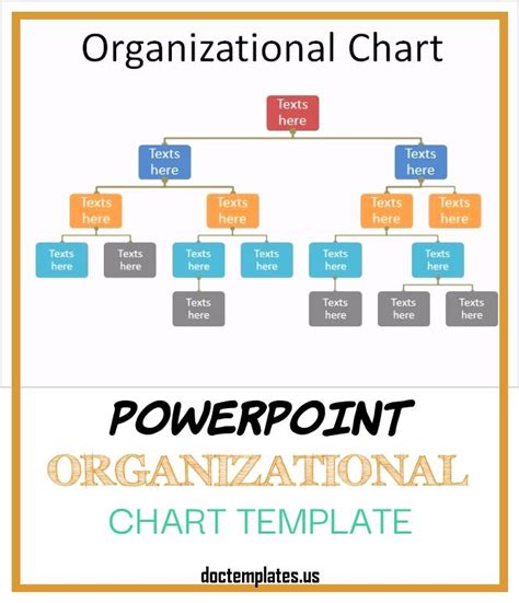 Organizational Chart Template PPT