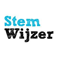 Stemwijzer |s (meerv.) computerprogramma dat je politieke voorkeur vaststelt en als advies geeft om te stemmen. StemWijzer Tweede Kamer 2017