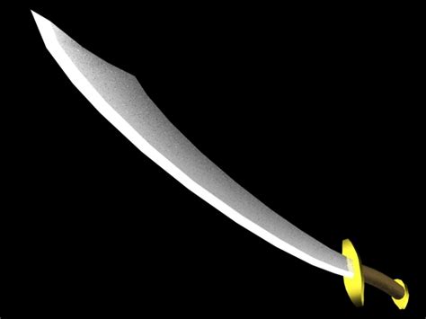3ds Scimitar Sword