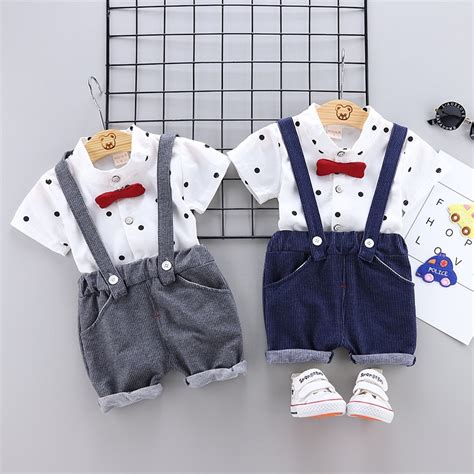 Baju B Aby Boy Summer Suit Baby Boy Clothing Fashion Quality Kids Comel