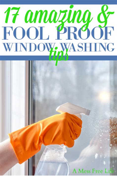 The Best Way To Clean Windows Without Streaks Window Cleaner Washing