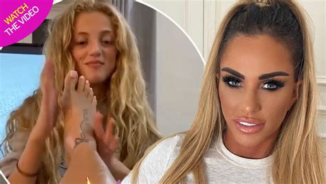 Katie Prices Daughter Princess Treats Her To A Massage To Soothe