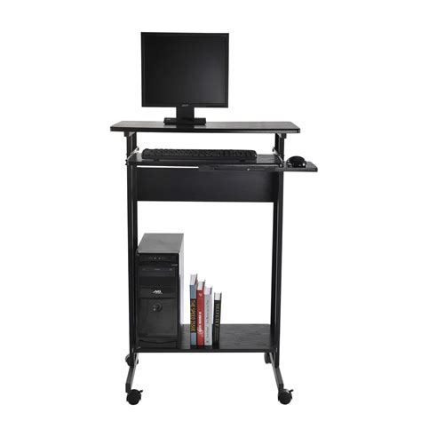 10 essential standing desk accessories for home office workers. HomCom Portable Standing Workstation Computer Desk