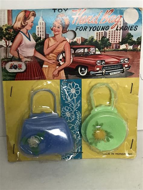 Vintage Dime Store Toy Handbag Set For Young Ladies Etsy
