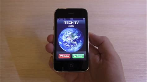 Apple Iphone 3 Incoming Call Youtube