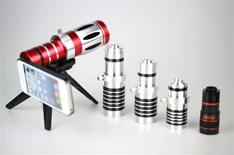 20x Optical Zoom Aluminum Telescope Hd Telephoto Lens With Flickr