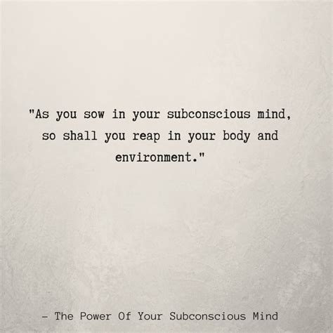 10 Quotes From The Power Of Your Subconscious Mind Thatll Heal Your