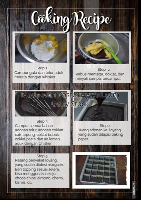 Cooking Recipe Menu Dinner Food Manual Blog Postermywall