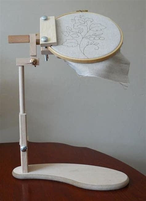 How To Make Embroidery Frame Stand