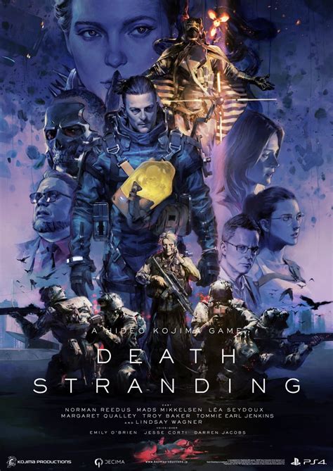 Check Out This Extremely Cool Death Stranding Movie Style Poster Push Square