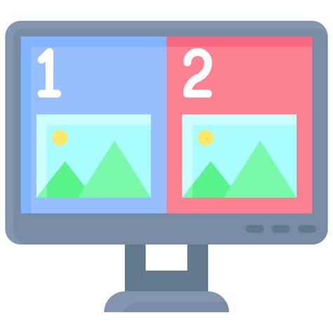 Split Screen Free Technology Icons