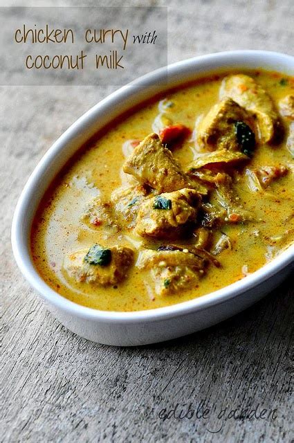 Easy Chicken Curry With Coconut Milk Coconut Milk Chicken Curry Recipe