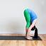 How To Do Standing Forward Bend Pose  POPSUGAR Fitness