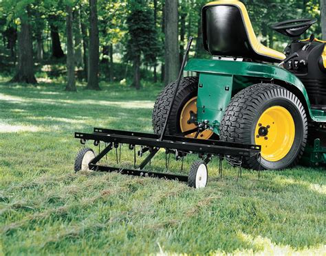 Lawn Tractor Tow Behind Rake F