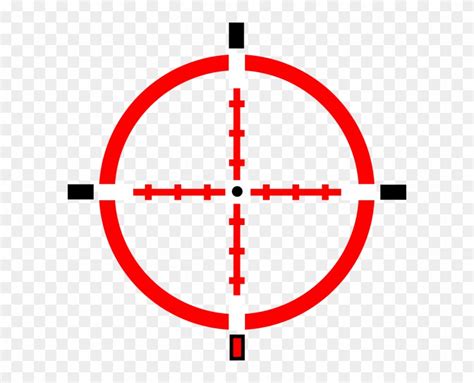 Red Crosshair Png Transparent Free Transparent Png Clipart Images