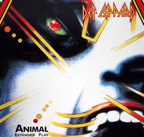 Def Leppard Animal Extended Play Ep Hard Rock Heavy Metal 12 Lp Vinyl
