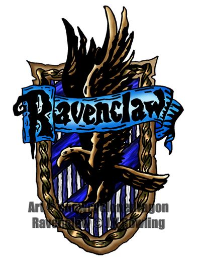 Ravenclaw Crest By Snowcyclonedragon On Deviantart