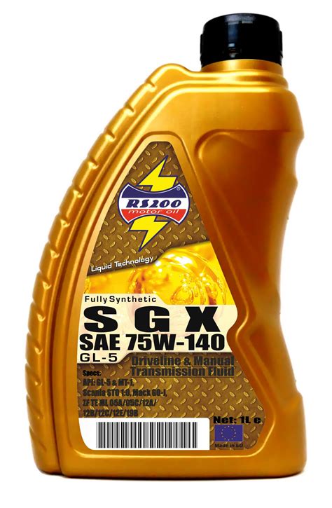 Sgx Sae 75w 140 Gl 5 Rs200