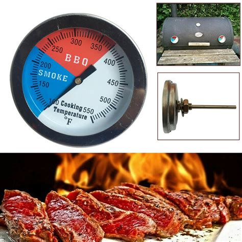 Bbq Thermometer 100 550℉ Household Stainless Steel Real Time Oven