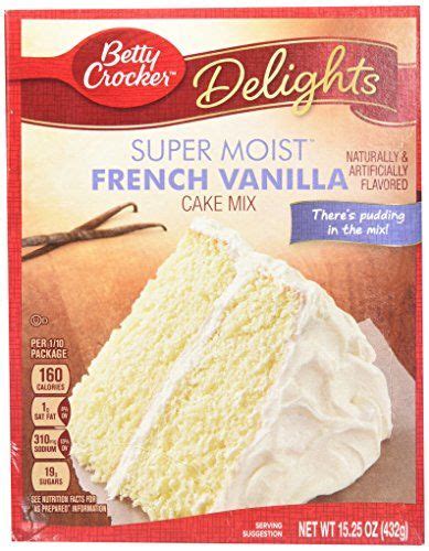 Betty crocker white cake recipe | browse delicious and creative recipes from simple food recipes channel. Betty Crocker Super Moist French Vanilla Cake Mix - 15.25 ...