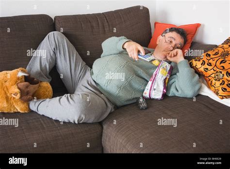 Couch Potato Stockfotos Und Bilder Kaufen Alamy