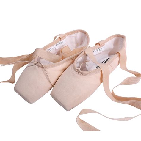 vanassa 31 40w canvas pointe shoes with ribbon new ladies women s pink professional ballet dance