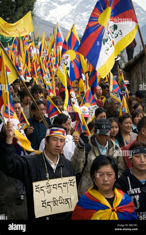 Tibetan Uprising Day Calling For Freedom And Human Rights In Tibet