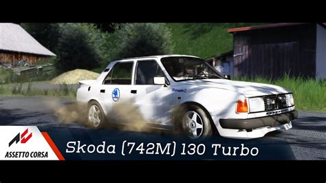 Assetto Corsa Skoda 130 Turbo Preview Private Testing YouTube