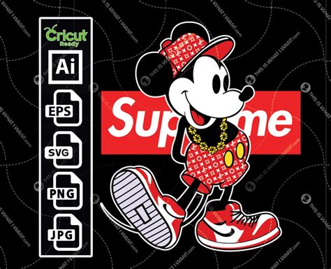 238 Gucci Baby Mickey Mouse Svg Svg Png Eps Dxf File