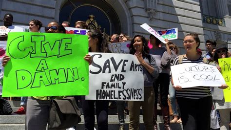 arts and homeless groups unite behind ballot measure for more funds kqed